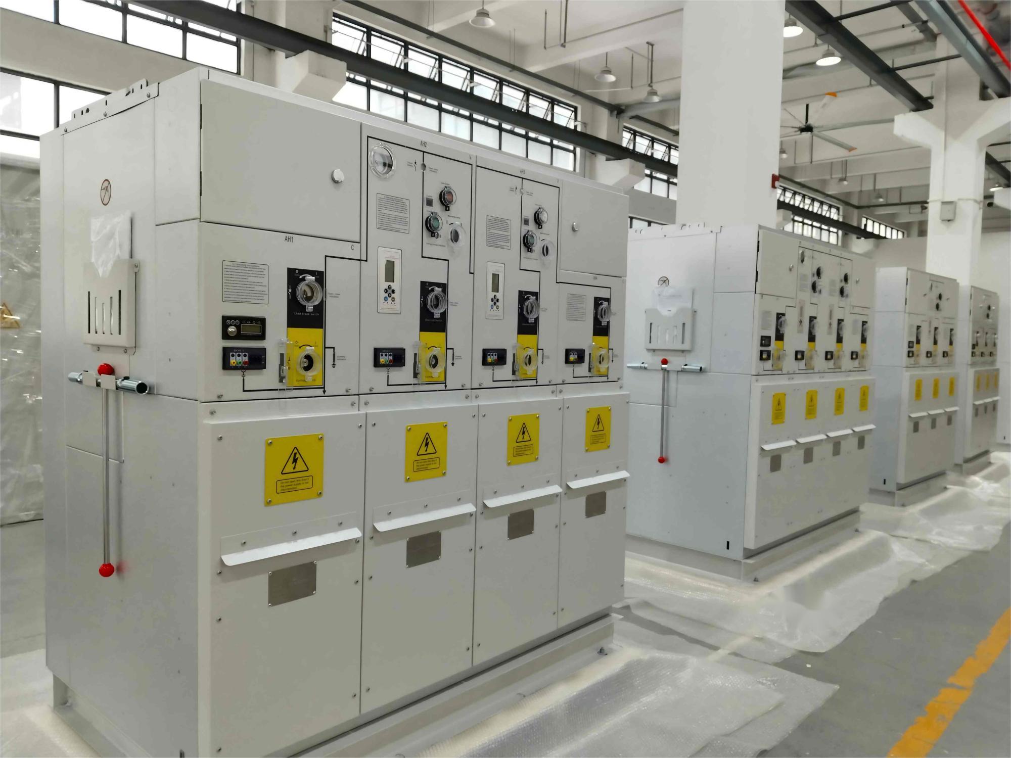トルキエプロジェクト用 12KV ガス封入開閉装置