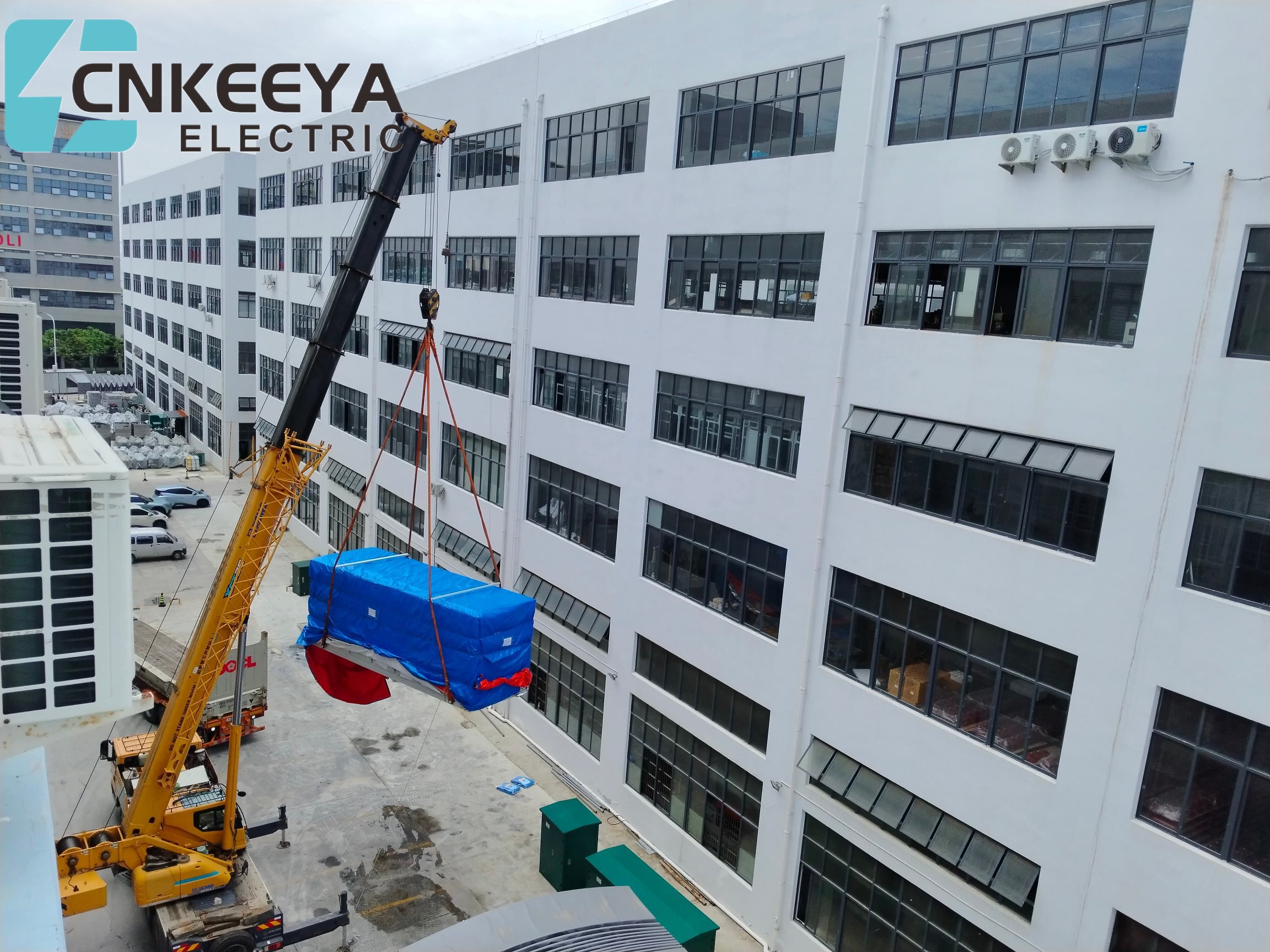 アメリカのデータセンタープロジェクトへのKYN28スイッチギアの納品