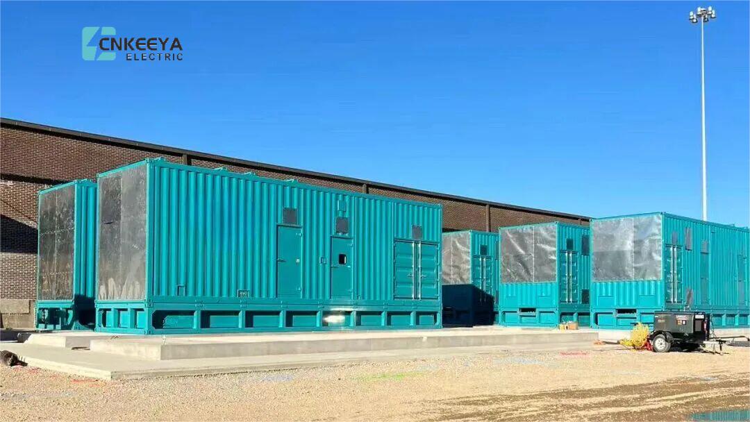 CNKEEYA が自社開発した 13.8kV 充電キャビネットが米国のデータセンターに無事設置されました